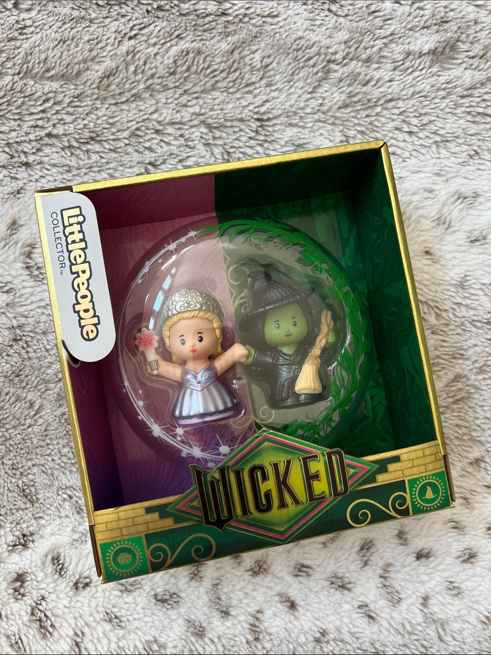 Little People | Wicked Dorothy and Elphaba Toy Set - Green & White